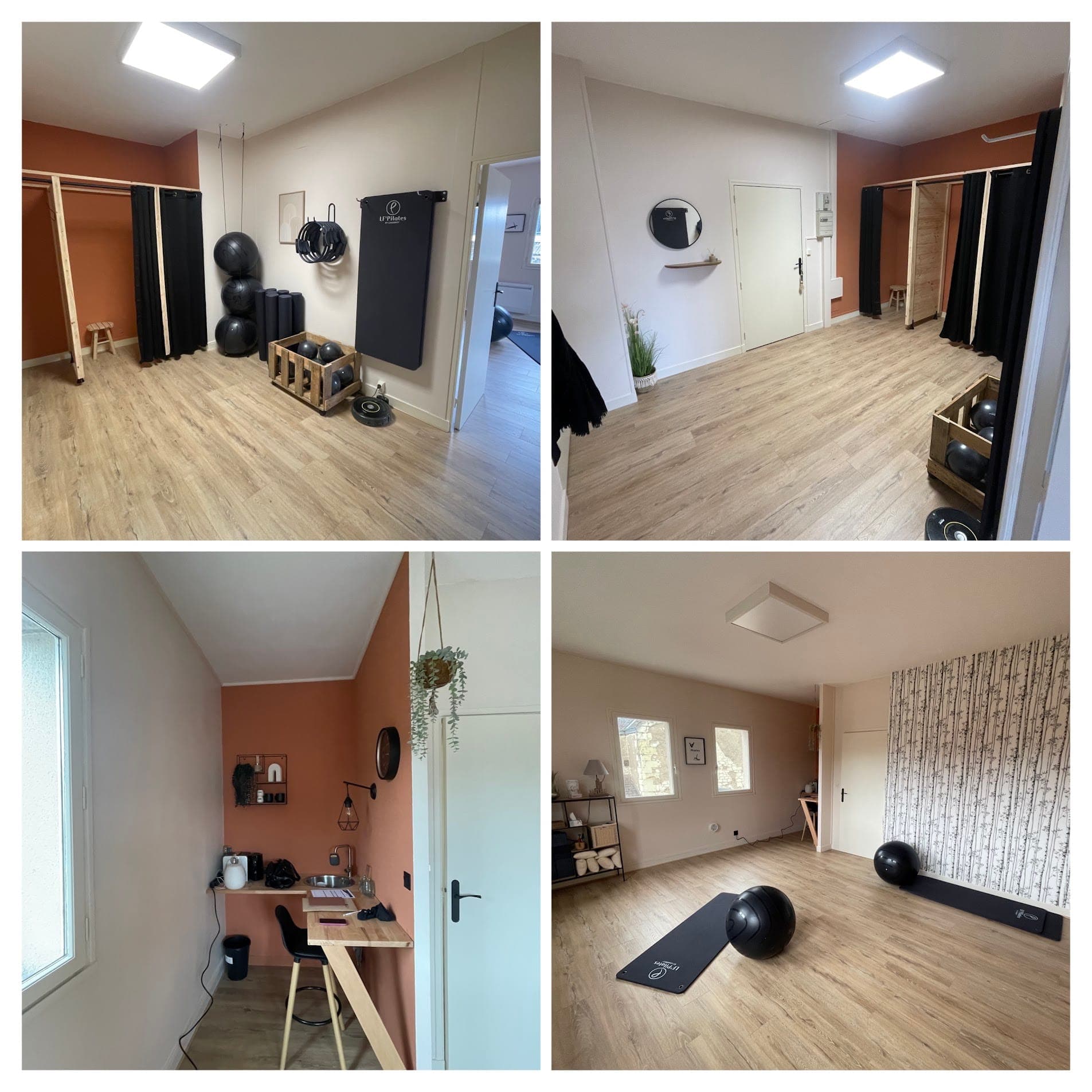 Interior of the Studio03Wellness studio in Chinon